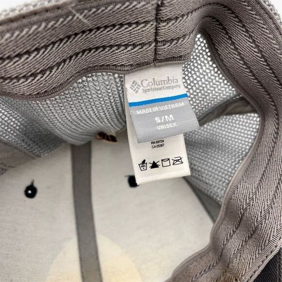 Columbia Unisex Gray Trucker Fitted Hat - Picture 6 of 7